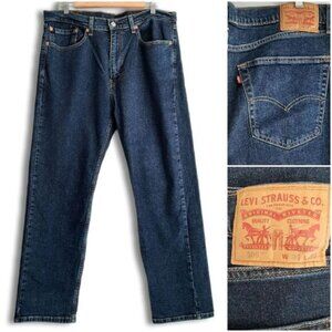 LEVI'S 505 Regular Fit Stretch Straight Leg Jeans Men's Sz 36 x 30